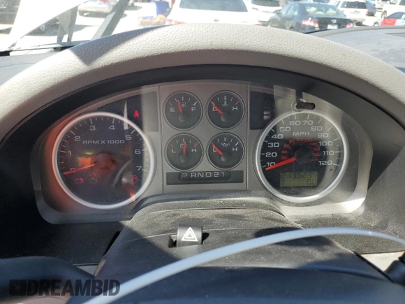 2007 Ford F-150 STX with VIN 1FTRX12W87FB51282, listed as a Copart auction lot 55580365 with 213,923 mi miles and Salvage title. Bid and sale history available at DreamBid. Image 9.