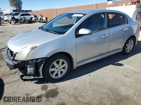 2012 Nissan Sentra S with VIN 3N1AB6AP5CL639031, listed as a Copart auction lot 45229395 with 99,835 mi miles and Salvage Title. Bid and sale history available at DreamBid. Image 1.