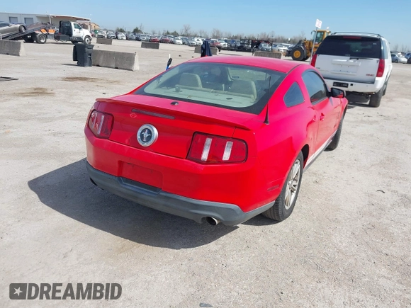 2011 Ford Mustang V6 with VIN 1ZVBP8AM7B5169858, listed as a IAAI auction lot 41797997 with 172,906 mi miles and . Bid and sale history available at carsss.com. Image 4.