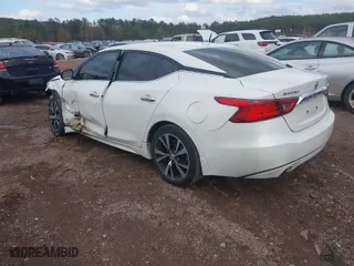 2018 Nissan Maxima SL with VIN 1N4AA6AP7JC389452, listed as a IAAI auction lot 40735392 with 120,076 mi miles. Bid and sale history available at carsss.com. Image 3.