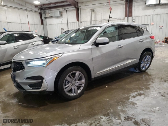 2019 Acura RDX w/Advance Pkg with VIN 5J8TC2H76KL025179, listed as a Copart auction lot 49108485 with 80,877 mi miles and Salvage Title. Bid and sale history available at carsss.com. Image 1.