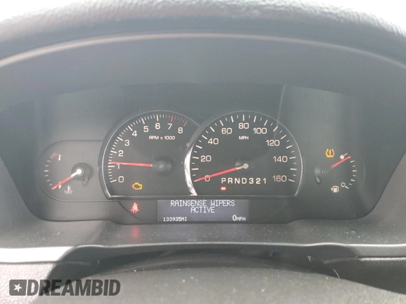 2007 Cadillac DTS Performance with VIN 1G6KD57927U137574, listed as a Copart auction lot 45365595 with 133,935 mi miles and Salvage Title. Bid and sale history available at carsss.com. Image 9.