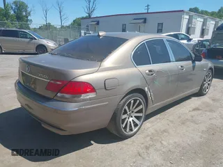 2008 BMW 7 Series 750i with VIN WBAHL83568DT14138, listed as a IAAI auction lot 42369441 with 96,101 mi miles and . Bid and sale history available at DreamBid. Image 4.