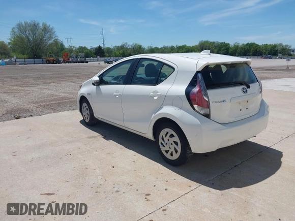 2016 Toyota Prius One with VIN JTDKDTB31G1125051, listed as a IAAI auction lot 42041920 with 48,724 mi miles and . Bid and sale history available at DreamBid. Image 3.