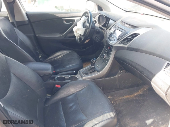 2014 Hyundai Elantra SE with VIN KMHDH4AE8EU112407, listed as a IAAI auction lot 41713194 with 126,050 mi miles. Bid and sale history available at carsss.com. Image 5.