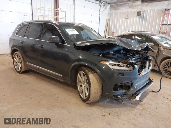 2018 Volvo XC90 Inscription with VIN YV4A22PLXJ1344826, listed as a IAAI auction lot 41663313 with 93,227 mi miles. Bid and sale history available at carsss.com. Image 1.