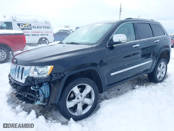 2011 Jeep Grand Cherokee Overland with VIN 1J4RR6GT5BC604784, listed as a IAAI auction lot 41515626 with 66,654 mi miles. Bid and sale history available at carsss.com. Image 18.