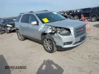 2014 GMC Acadia SLT with VIN 1GKKRRKD0EJ208646, listed as a IAAI auction lot 41583223 with 142,155 mi miles. Bid and sale history available at carsss.com. Image 1.