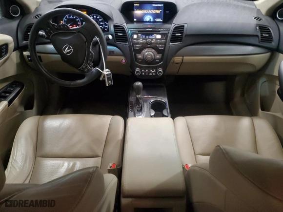 2014 Acura RDX Tech Pkg with VIN 5J8TB4H57EL021191, listed as a Copart auction lot 50077085 with 89,415 mi miles and Salvage Title. Bid and sale history available at carsss.com. Image 8.