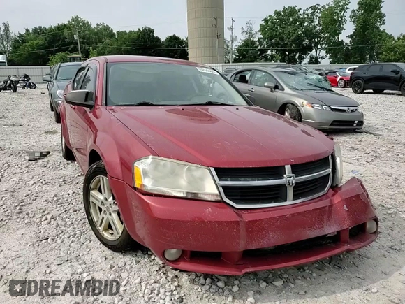 2008 Dodge Avenger SXT with VIN 1B3LC56K78N263046, listed as a Copart auction lot 62885805 with Not provided miles and Clean title. Bid and sale history available at DreamBid. Image 13.