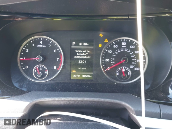 2022 Kia K5 GT-Line z VIN 5XXG64J26NG107886, wystawiony jako IAAI lot #41054102 z przebiegiem 88 516 mil mil oraz . Historia ofert i sprzedaży dostępna na DreamBid. Obrazek 7.