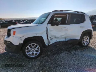 2018 Jeep Renegade Latitude z VIN ZACCJBBB0JPH11875, wystawiony jako Copart lot #46358685 z przebiegiem 50 819 mil mil oraz Szkoda całkowita • Salvage title. Historia ofert i sprzedaży dostępna na DreamBid. Obrazek 1.
