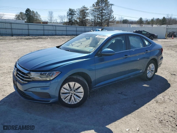 2020 Volkswagen Jetta S with VIN 3VWN57BU5LM008979, listed as a Copart auction lot 48544005 with 52,684 mi miles and Salvage Title. Bid and sale history available at carsss.com. Image 1.