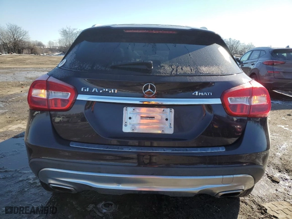 2015 Mercedes-Benz GLA-Class GLA 250 with VIN WDCTG4GB1FJ121415, listed as a Copart auction lot 85641224 with 80,599 mi miles and Salvage Title. Bid and sale history available at carsss.com. Image 6.