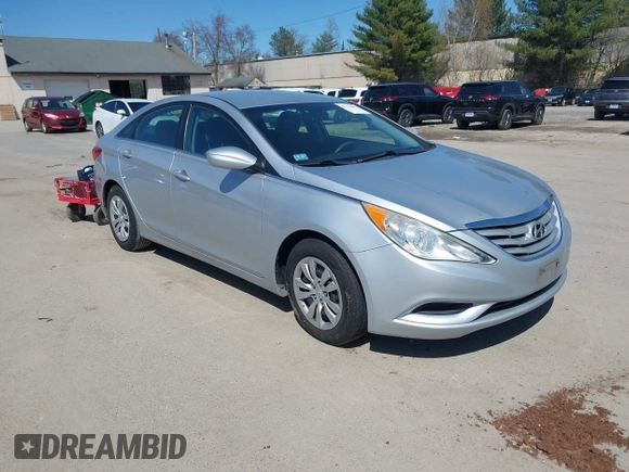 2012 Hyundai Sonata GLS with VIN 5NPEB4AC7CH331701, listed as a IAAI auction lot 42112081 with 122,050 mi miles. Bid and sale history available at carsss.com. Image 1.