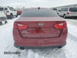 2015 Kia Optima LX with VIN 5XXGM4A71FG357958, listed as a Copart auction lot 87884555 with 51,022 mi miles and Salvage Title. Bid and sale history available at carsss.com. Image 6.