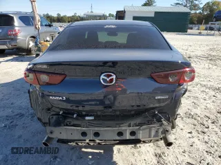2021 Mazda 3 S with VIN 3MZBPAAL6MM254248, listed as a Copart auction lot 80658484 with 46,838 mi miles and Salvage title. Bid and sale history available at DreamBid. Image 6.