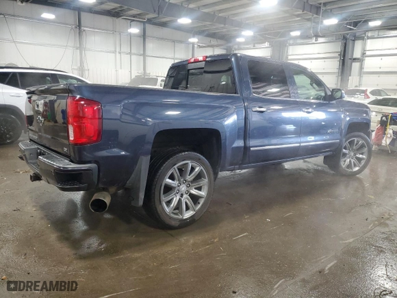2018 Chevrolet Silverado 1500 LTZ with VIN 3GCUKSEJXJG349222, listed as a Copart auction lot 87966845 with 90,161 mi miles and Salvage Title. Bid and sale history available at carsss.com. Image 3.