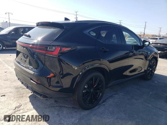 2024 Lexus NX with VIN JTJKKCFZ6R2023033, listed as a Copart auction lot 46815675 with 17,133 mi miles and Salvage Title. Bid and sale history available at carsss.com. Image 3.