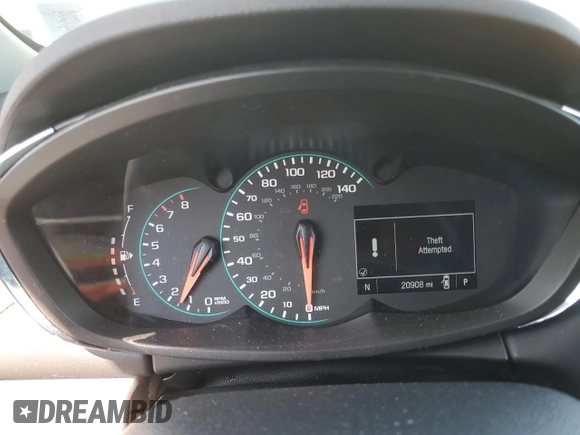 2021 Chevrolet Trax LS z VIN KL7CJNSB1MB336852, wystawiony jako Copart lot #58030405 z przebiegiem 20 908 mil mil oraz Szkoda całkowita • Salvage title. Historia ofert i sprzedaży dostępna na DreamBid. Obrazek 9.