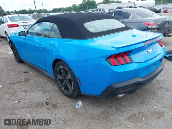2024 Ford Mustang EcoBoost z VIN 1FAGP8UH8R5129750, wystawiony jako IAAI lot #42779808 z przebiegiem 20 652 mil mil oraz . Historia ofert i sprzedaży dostępna na DreamBid. Obrazek 3.