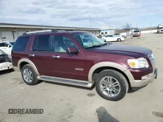 2006 Ford Explorer Eddie Bauer with VIN 1FMEU74856UA43913, listed as a Copart auction lot 44349955 with 178,415 mi miles and Salvage title. Bid and sale history available at DreamBid. Image 4.