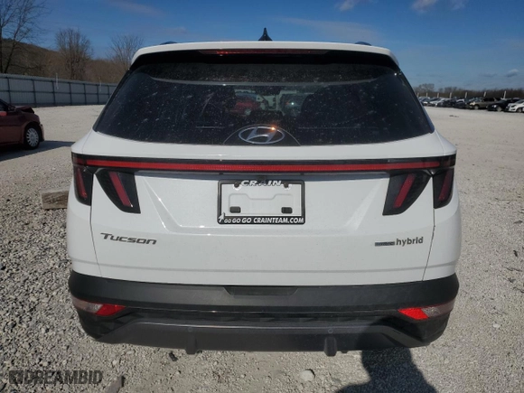 2023 Hyundai Tucson Hybrid Limited with VIN KM8JECA13PU112868, listed as a Copart auction lot 41788075 with 28,198 mi miles and Salvage Title. Bid and sale history available at carsss.com. Image 6.