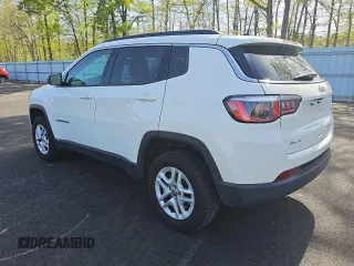 2019 Jeep Compass Sport with VIN 3C4NJDAB8KT752755, listed as a Copart auction lot 55169765 with 77,176 mi miles and Clean title. Bid and sale history available at DreamBid. Image 2.