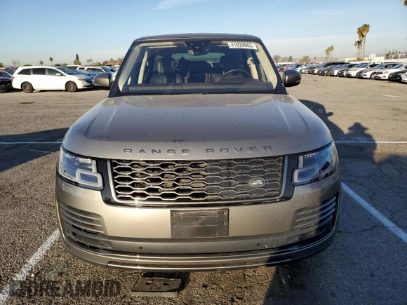 2020 Land Rover Range Rover с VIN SALGS4RY4LA582541, выставлен на аукционе Copart как лот 41920663 с пробегом 16 127 миль миль и . История ставок и продаж доступна на DreamBid. Изображение 5.