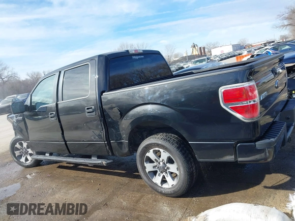 2012 Ford F-150 XL with VIN 1FTEW1CM6CFB99548, listed as a IAAI auction lot 41693501 with 129,728 mi miles. Bid and sale history available at carsss.com. Image 15.