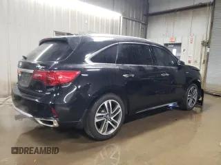2020 Acura MDX Sport Hybrid w/Advance Pkg with VIN 5J8YD7H71LL000076, listed as a Copart auction lot 82624334 with 83,523 mi miles and Salvage Title. Bid and sale history available at carsss.com. Image 3.