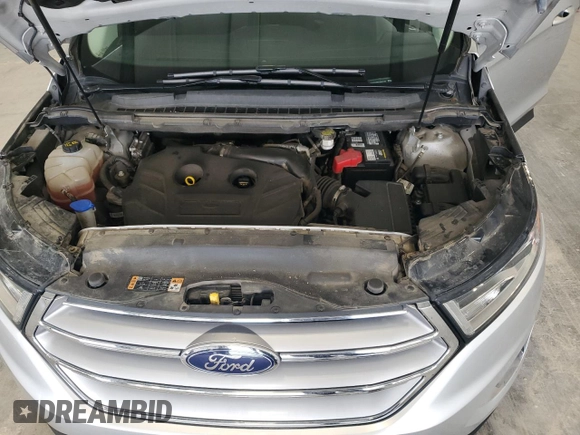 2018 Ford Edge SE with VIN 2FMPK4G97JBC27170, listed as a Copart auction lot 55441565 with 45,040 mi miles and Salvage title. Bid and sale history available at DreamBid. Image 12.