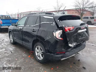 2020 GMC Terrain SLE with VIN 3GKALMEV8LL176524, listed as a IAAI auction lot 41663025 with 50,814 mi miles. Bid and sale history available at carsss.com. Image 3.