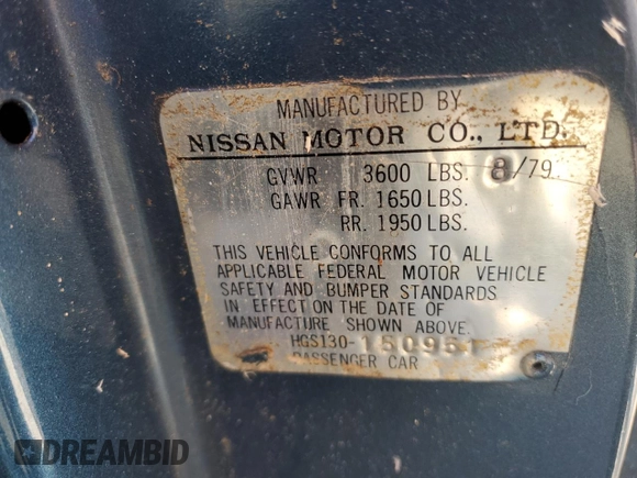 1980 Datsun 280ZX z VIN HGS130150951, wystawiony jako Copart lot #75949554 z przebiegiem 35 942 mil mil oraz Szkody całkowita. Historia ofert i sprzedaży dostępna na DreamBid. Obrazek 12.