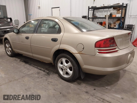 2004 Dodge Stratus SE with VIN 1B3EL36R14N358948, listed as a IAAI auction lot 41495033 with 157,630 mi miles and . Bid and sale history available at DreamBid. Image 3.