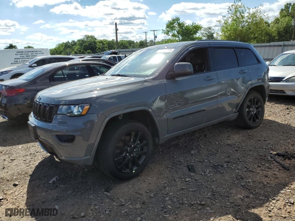 2022 Jeep Grand Cherokee WK Laredo E with VIN 1C4RJFAG5NC112334, listed as a Copart auction lot 59612774 with 47,171 mi miles and Salvage Title. Bid and sale history available at carsss.com. Image 1.