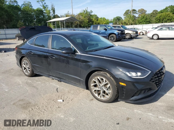 2023 Hyundai Sonata SEL z VIN KMHL64JA2PA272477, wystawiony jako Copart lot #53789905 z przebiegiem 26 330 mil mil oraz Szkody całkowita. Historia ofert i sprzedaży dostępna na DreamBid. Obrazek 4.