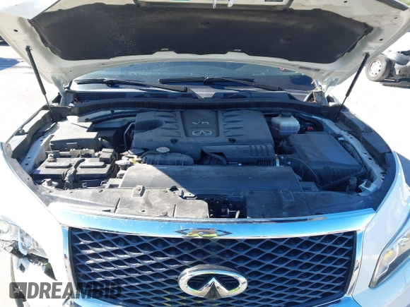 2017 Infiniti QX80 with VIN JN8AZ2NF8H9644943, listed as a IAAI auction lot 40853374 with 68,877 mi miles and . Bid and sale history available at DreamBid. Image 10.