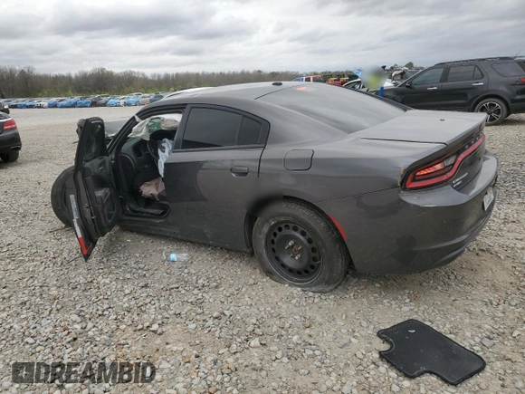 2018 Dodge Charger Police with VIN 2C3CDXKT0JH304027, listed as a Copart auction lot 49844665 with 85,074 mi miles and Salvage Title. Bid and sale history available at carsss.com. Image 2.