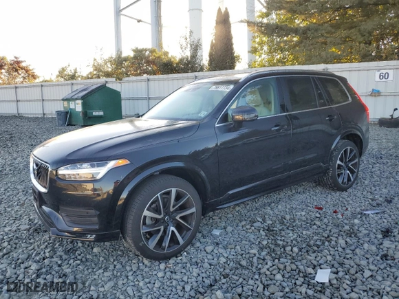 2021 Volvo XC90 Momentum with VIN YV4A22PK2M1737084, listed as a Copart auction lot 76617734 with NaN miles and Salvage Title. Bid and sale history available at carsss.com. Image 1.