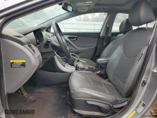2012 Hyundai Elantra GLS with VIN KMHDH4AEXCU205877, listed as a Copart auction lot 41737745 with 259,154 mi miles and Salvage Title. Bid and sale history available at carsss.com. Image 7.