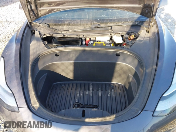 2020 Tesla Model 3 Long Range with VIN 5YJ3E1EB9LF795408, listed as a IAAI auction lot 41735428 with 56,013 mi miles. Bid and sale history available at carsss.com. Image 10.