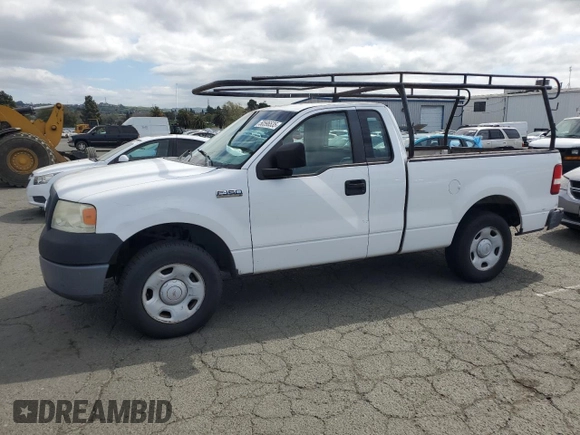2008 Ford F-150 XL with VIN 1FTRF12218KE97098, listed as a Copart auction lot 50596535 with 243,547 mi miles and Clean Title. Bid and sale history available at carsss.com. Image 1.