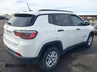 2017 Jeep Compass Sport z VIN 3C4NJDAB1HT642199, wystawiony jako IAAI lot #41237141 z przebiegiem 85 650 mil mil oraz . Historia ofert i sprzedaży dostępna na DreamBid. Obrazek 4.
