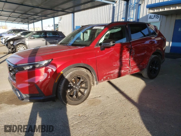 2024 Honda CR-V Sport-L with VIN 7FARS5H87RE023058, listed as a Copart auction lot 48722345 with 35,463 mi miles and Salvage Title. Bid and sale history available at DreamBid. Image 1.