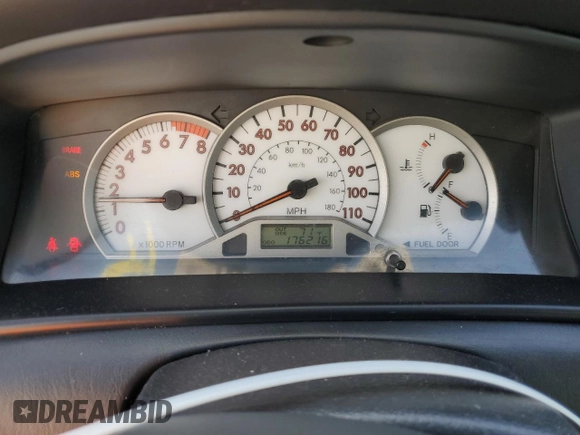 2006 Toyota Corolla CE with VIN 2T1BR32E76C583805, listed as a Copart auction lot 54131835 with 176,216 mi miles and Salvage Title. Bid and sale history available at DreamBid. Image 9.