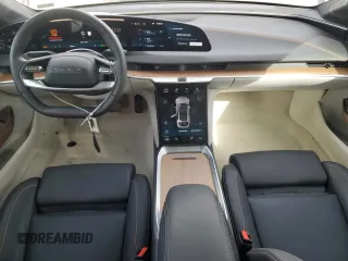 2023 Lucid Air Touring with VIN 50EA1TEA8PA003393, listed as a Copart auction lot 41965965 with 6,344 mi miles and Salvage Title. Bid and sale history available at carsss.com. Image 8.