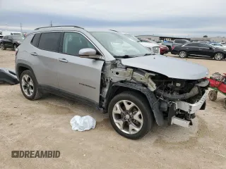 2021 Jeep Compass Limited with VIN 3C4NJCCB8MT573416, listed as a Copart auction lot 45882555 with 77,491 mi miles and Clean title. Bid and sale history available at DreamBid. Image 4.