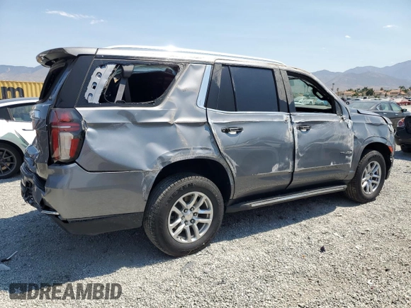 2021 Chevrolet Tahoe LS with VIN 1GNSCMKD3MR227893, listed as a Copart auction lot 65713735 with 87,255 mi miles and Salvage title. Bid and sale history available at DreamBid. Image 3.