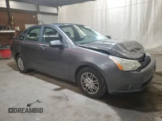 2009 Ford Focus SE with VIN 1FAHP35N59W222036, listed as a Copart auction lot 51323355 with 186,429 mi miles and Salvage Title. Bid and sale history available at carsss.com. Image 4.